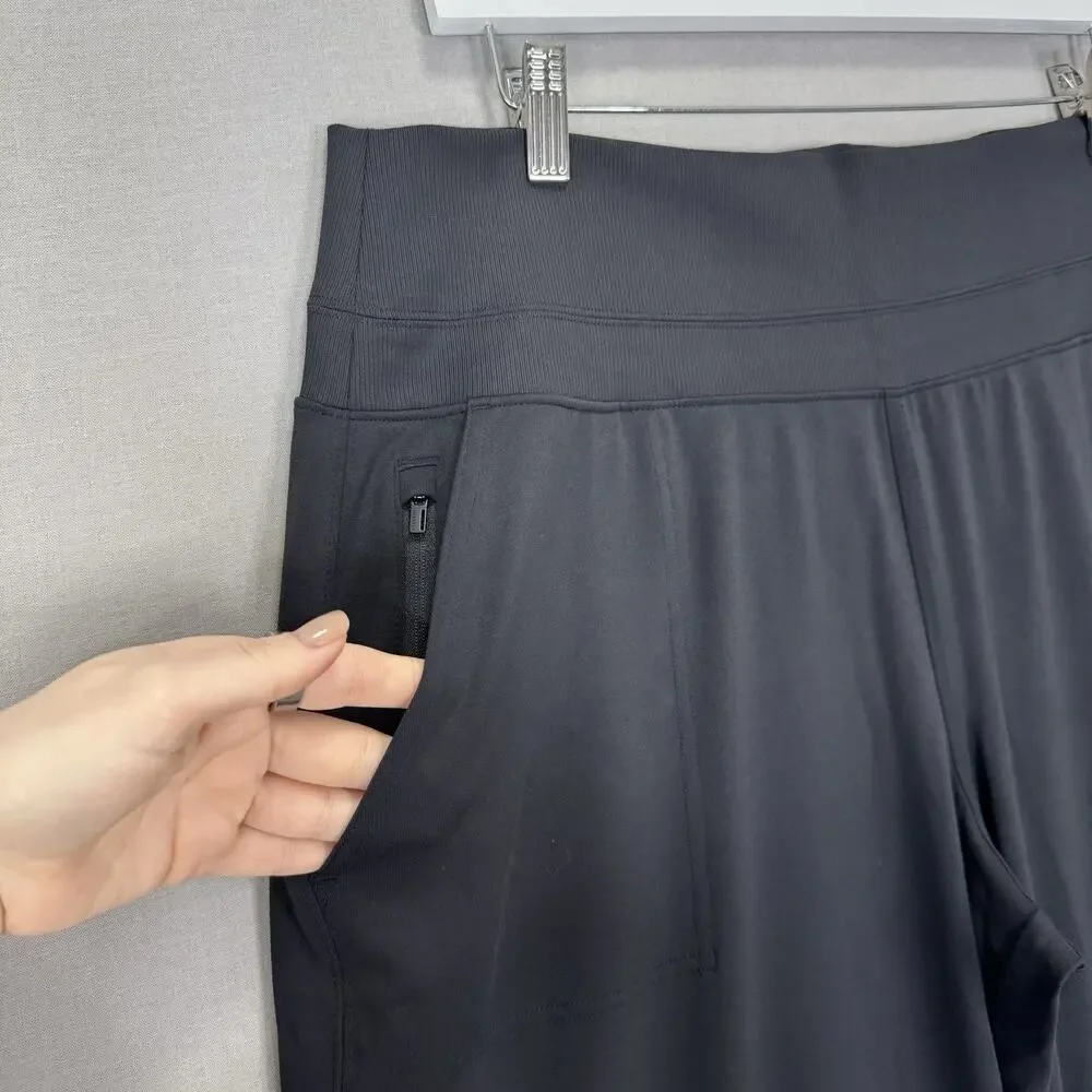 Athleta Venice Wide Leg Pants Womens XL Black Athleisure Lounge Travel‎ Gorpcore